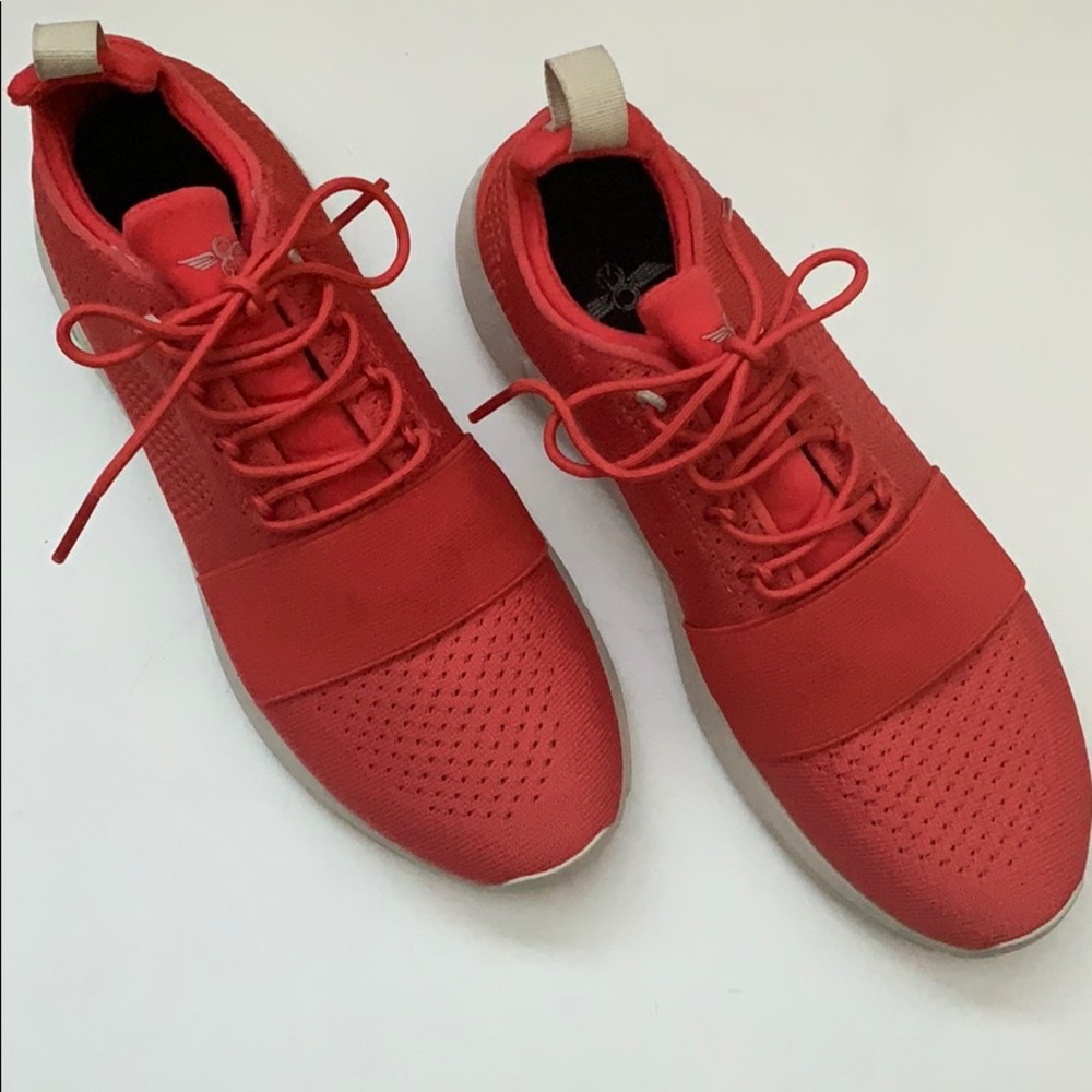 Coral running shoes